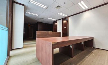 Traffic Tinggi, Disewa Office Space Equity Tower SCBD Interior 221m2