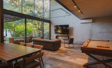 Casa tipo Loft AMUEBLADA Rodeada de Naturaleza en Komchén