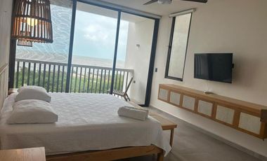 Villa con roof top frente al mar en San Bruno