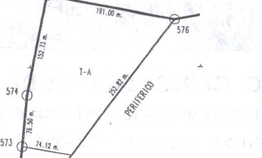 Terreno en Venta sobre Periférico y casi Av Vallarta