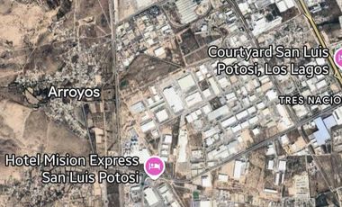 Terreno industrial en venta en San Luis Potosí, excelente ubicación.