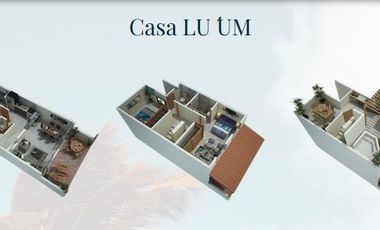 Casa en Playa del Carmen 2 habitaciones, alberca, ROI, inversión