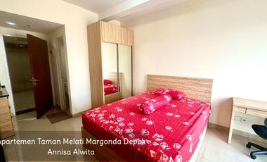 Disewakan Apartemen Taman Melati Margonda Depok Tipe Studio Dekat UI, Stasiun KRL