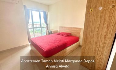 Disewakan Apartemen Taman Melati Margonda Depok Tipe Studio Dekat UI, Stasiun KRL