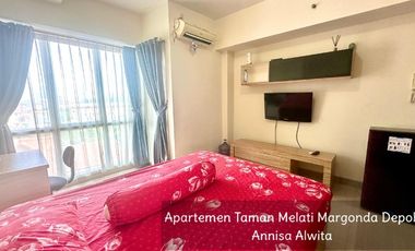 Disewakan Apartemen Taman Melati Margonda Depok Tipe Studio Dekat UI, Stasiun KRL