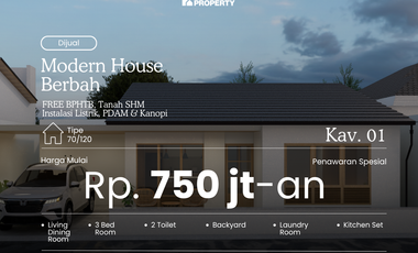 Casaruna Berbah – SHM, 10 Menit ke Tugu Jogja & Malioboro