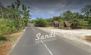 Rumah Makan Tanah Luas 4860 meter dekat RS Panti Rahayu Gunung Kidul
