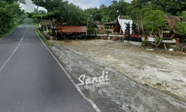 Rumah Makan Tanah Luas 4860 meter dekat RS Panti Rahayu Gunung Kidul
