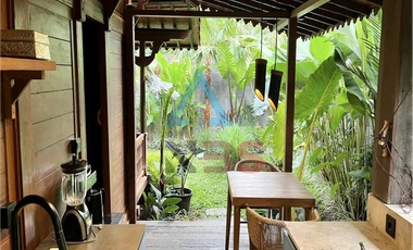 Dijual villa Joglo modern / Lokasi di Kedewatan Ubud / Gianyar - Bali
