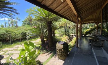 Leasehold - Exquisite Teak Joglo Office with Premium Finishes & Scenic