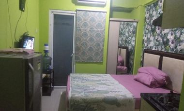 TOWER MALL TIPE STUDIO FURNISHED GREEN PRAMUKA CITY