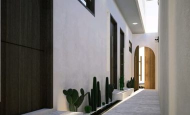 Leasehold - A modern townhouse takes simpliciy and serenity in Seminyak, Bali