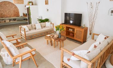 Leasehold - Stylish 3-Bedroom Villa Near L'Osteria Canggu, Bali