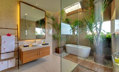 Freehold - Luxurious Balinese Retreat with Spacious Living, Lush Gardens, and Prime Seminyak Location