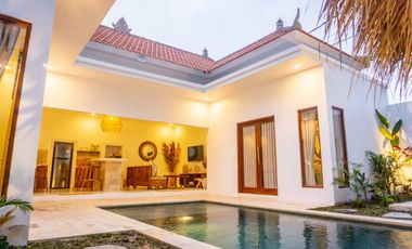 Charming 2-Bedroom Leasehold Villa for Sale in Ubud - Serene Rice Field Views