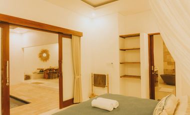 Charming 2-Bedroom Leasehold Villa for Sale in Ubud - Serene Rice Field Views