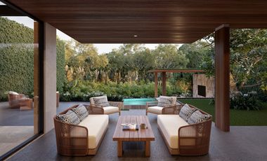 Villa for Sale  Freehold - A Luxurious Sanctuary Embraced by Nature's Serenity in the Heart of Canggu, Bali