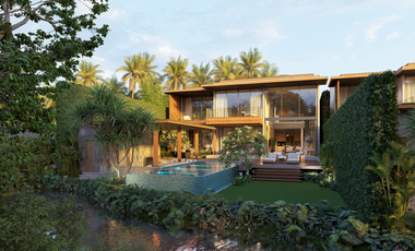 Villa for Sale  Freehold - A Luxurious Sanctuary Embraced by Nature's Serenity in the Heart of Canggu, Bali