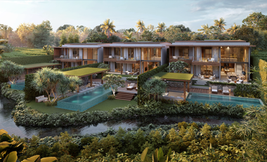 Villa for Sale  Freehold - A Luxurious Sanctuary Embraced by Nature's Serenity in the Heart of Canggu, Bali