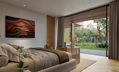 Villa for Sale  Freehold - A Luxurious Sanctuary Embraced by Nature's Serenity in the Heart of Canggu, Bali