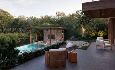 Villa for Sale  Freehold - A Luxurious Sanctuary Embraced by Nature's Serenity in the Heart of Canggu, Bali