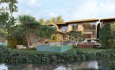 Villa for Sale  Freehold - A Luxurious Sanctuary Embraced by Nature's Serenity in the Heart of Canggu, Bali