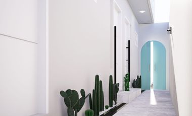 Leasehold - A modern townhouse takes simpliciy and serenity in Seminyak, Bali