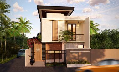 Leasehold - Stylish Tropical Living Villa with Pool in Tumbak Bayuh, Canggu, Bali