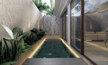 Leasehold - Stylish Tropical Living Villa with Pool in Tumbak Bayuh, Canggu, Bali