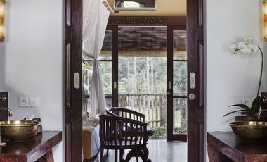 For Sale Villa on 8.160 Sqm of Land with Lush Widespread Views of Rice Fields and Green Valley