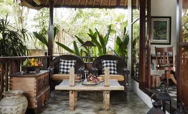 For Sale Villa on 8.160 Sqm of Land with Lush Widespread Views of Rice Fields and Green Valley