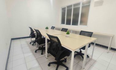 Sewa Ruang Kantor Furnish 6 Pax Size 18m2 dekat Harmoni, Monas JakPus