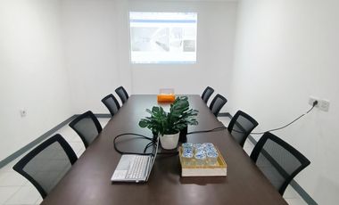 Sewa Ruang Kantor Furnish 6 Pax Size 18m2 dekat Harmoni, Monas JakPus