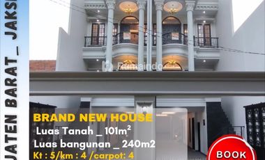 Dijual Murah Rumah Eropa Classic di Pejaten Barat Jakarta Selatan