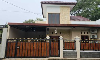 Sewa rumah full furnish bagus dekat Al Abidin dan exit tol  siap huni