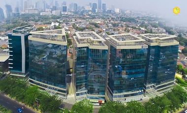 Sewa kantor Partisi 18 Parc place tower B