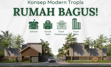 Happy Fresh Homey : Hunian Konsep Modern Tropis di Kawasan Perumahan