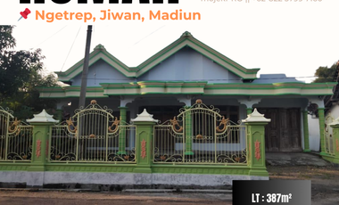 Dijual Rumah Murah di Ngetrep, Jiwan Madiun