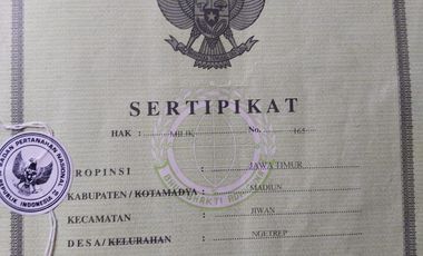 Dijual Rumah Murah di Ngetrep, Jiwan Madiun