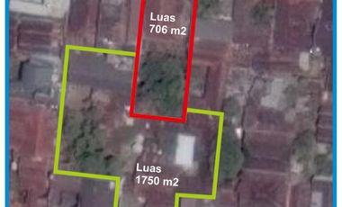 Dijual Tanah+Bangunan Cocok Untuk Hotel Dekat Malioboro