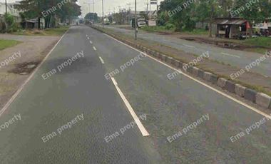 Lokasi strategis, harga murah . dijual lahan di By pass Krian