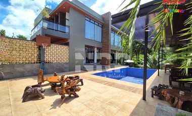 Dijual Vila & Resto Exclusive dengan View Sawah dan Sungai di BWI