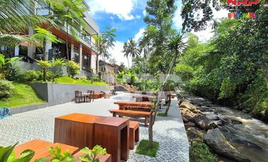 Dijual Vila & Resto Exclusive dengan View Sawah dan Sungai di BWI