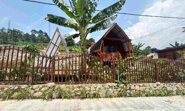 Jual Tanah Kavling Agroeduwisata Ada Kolam Renang nya,udara Sejuk cocok untuk Villa dan Rumah Hunian Tanjungsari Bogor Timur.