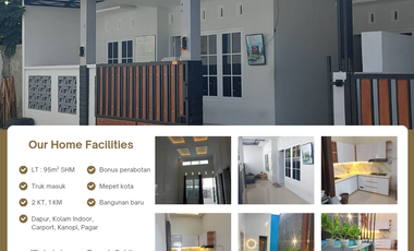 Rumah Bangunan Baru Dekat RS Darmayu Madiun