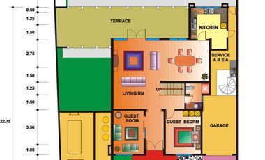 Sewa Rumah Townhouse Pondok Intan Residence 5A Furnished Swimming Pool