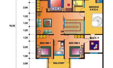 Sewa Rumah Townhouse Pondok Intan Residence 5A Furnished Swimming Pool