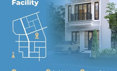 Rumah Exclusive Bergaya American Classic Dalam Komplek Di Tanah Baru,