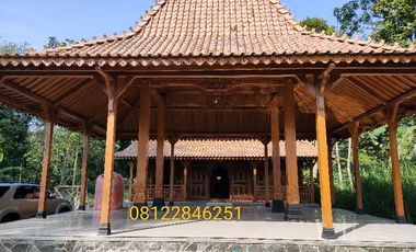 Jual Bangunan Pendopo Joglo, Rumah Joglo dan Limasan