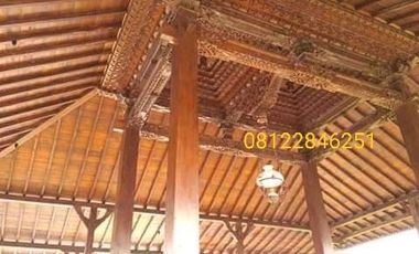 Jual Bangunan Pendopo Joglo, Rumah Joglo dan Limasan